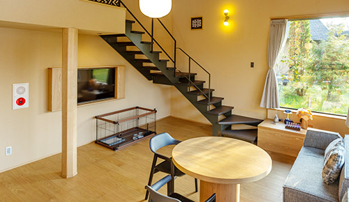 【イズバ棟】ヴィラ ワンちゃんルーム 全1室・定員4名