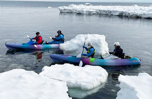 Okhotsk Sea Ice Kayak 